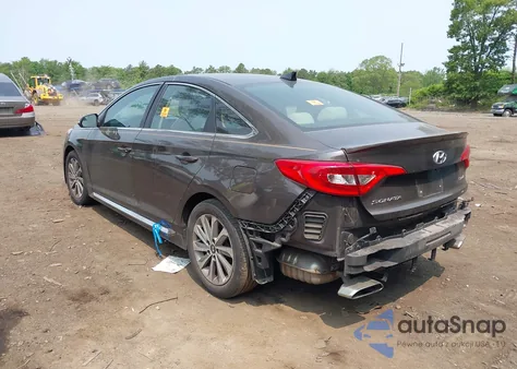 2017 Hyundai Sonata Sport z USA, uszkodzony, nr VIN 5NPE34AF7HH462495